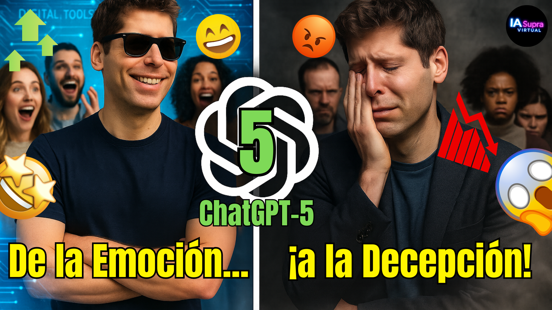 ¡La Entrada Triunfal y Desastrosa de Chat-GPT 5! | 🤖IA SUPRA VIRTUAL🤖 | 13 Agosto 2025 ¡La Entrada Triunfal y Desastrosa de Chat-GPT 5! | 🤖IA SUPRA VIRTUAL🤖 | 13 Agosto 2025